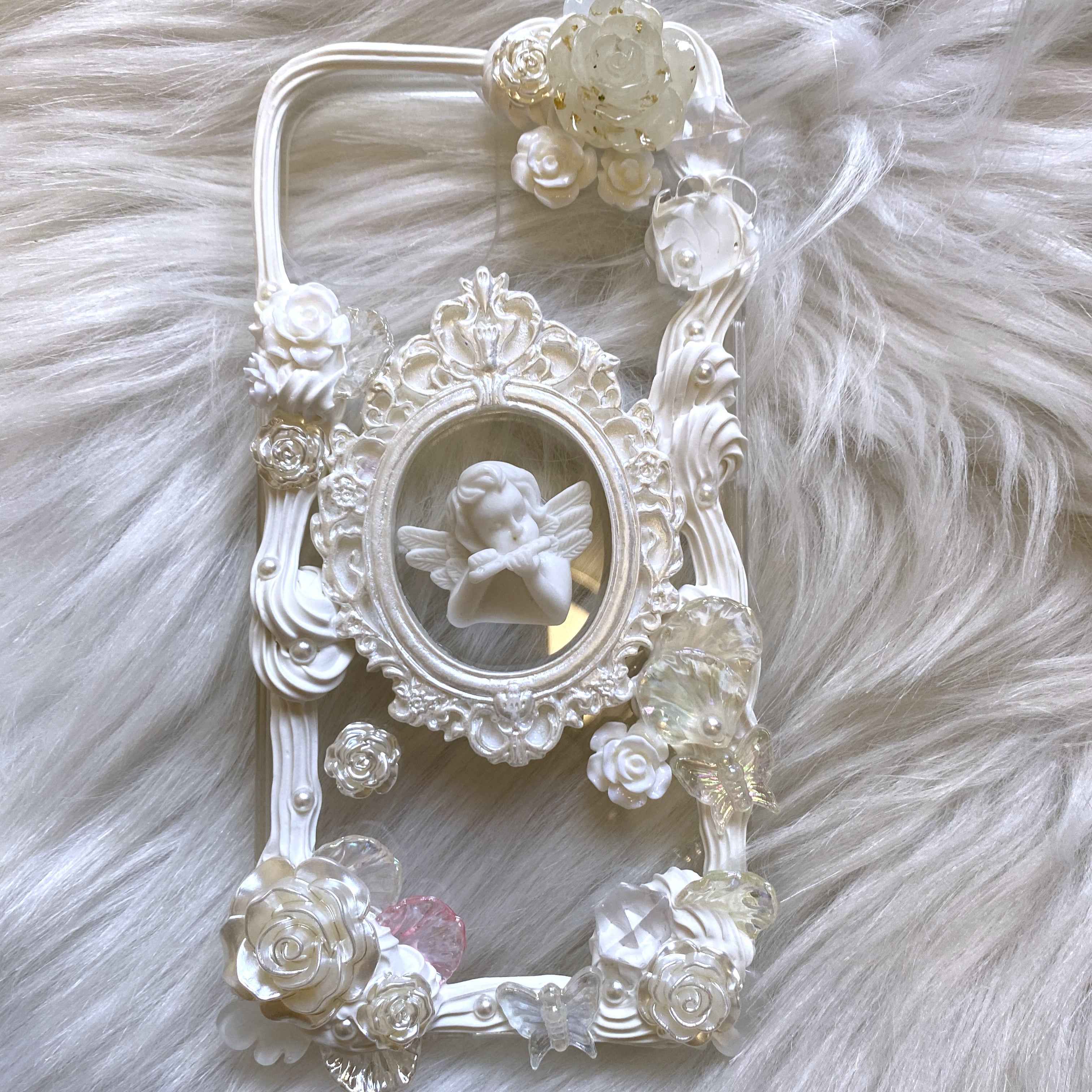 Decoden Phone Case Baroque Cherub