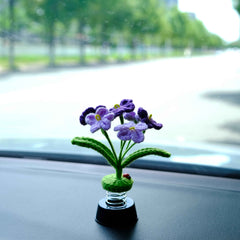 Car Dashboard Decor- Baby's Breath
