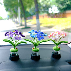 Car Dashboard Decor- Baby's Breath