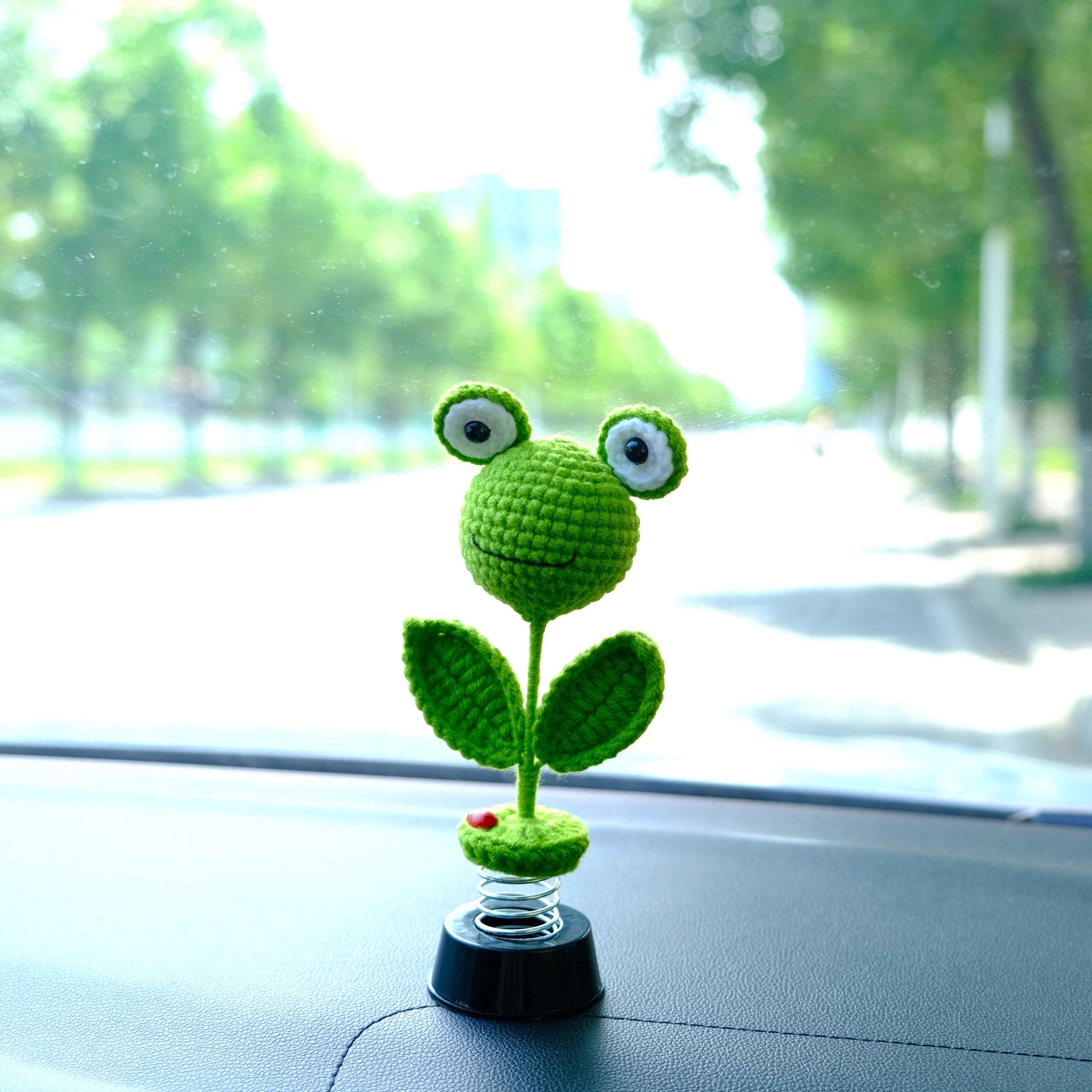 Car Dashboard Decor- Frog