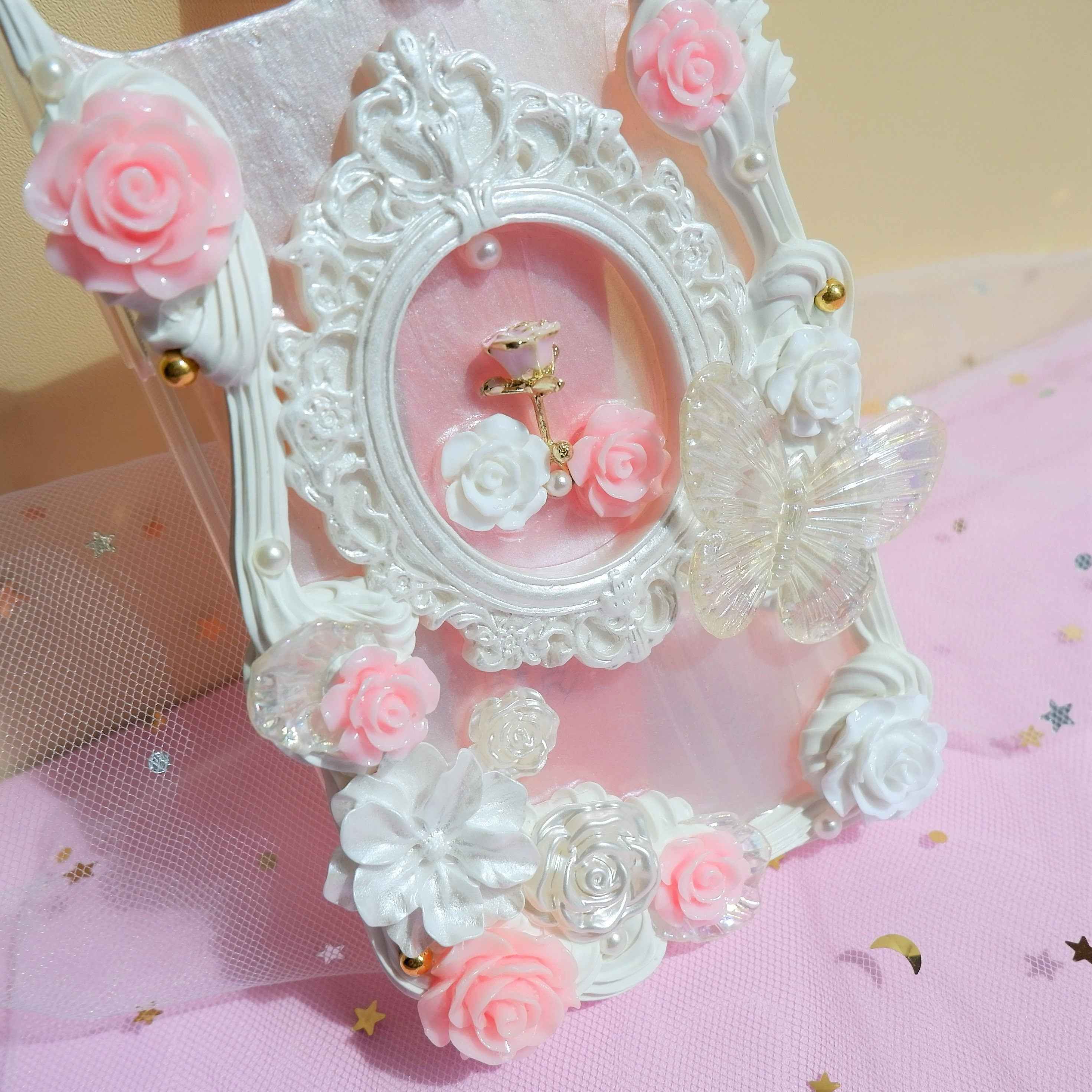Custom Decoden Phone Case Rose