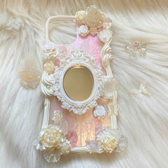 Custom Decoden Phone Case Rose & Mirror