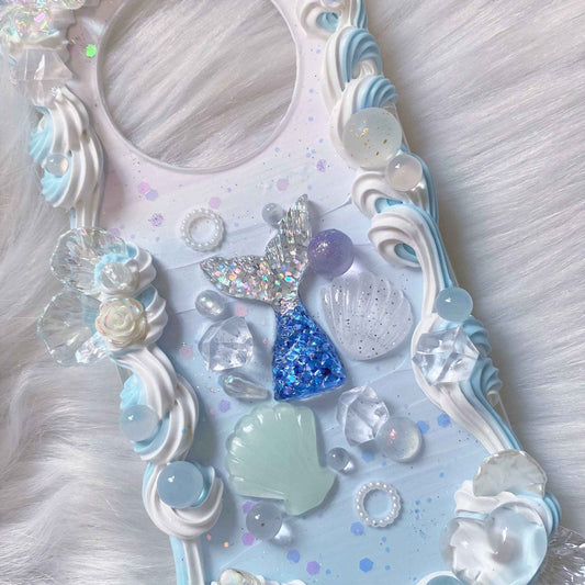 Custom Decoden Phone Case Mermaid tail& Shells