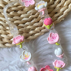 Custom Decoden Phone Case Cherry Blossom & Tulip