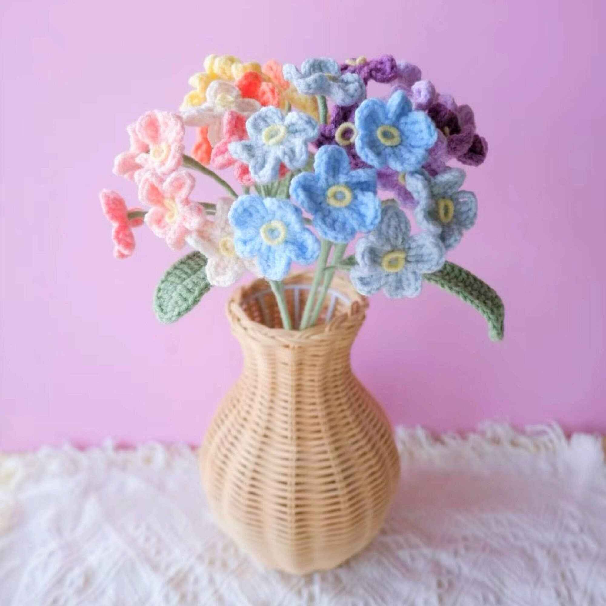 Crochet Flower Bouquet - Baby's Breath