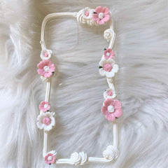 Custom Decoden Phone Case Clay Cherry Blossom