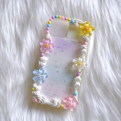 Custom Decoden Phone Case Rainbow Cherry Blossom