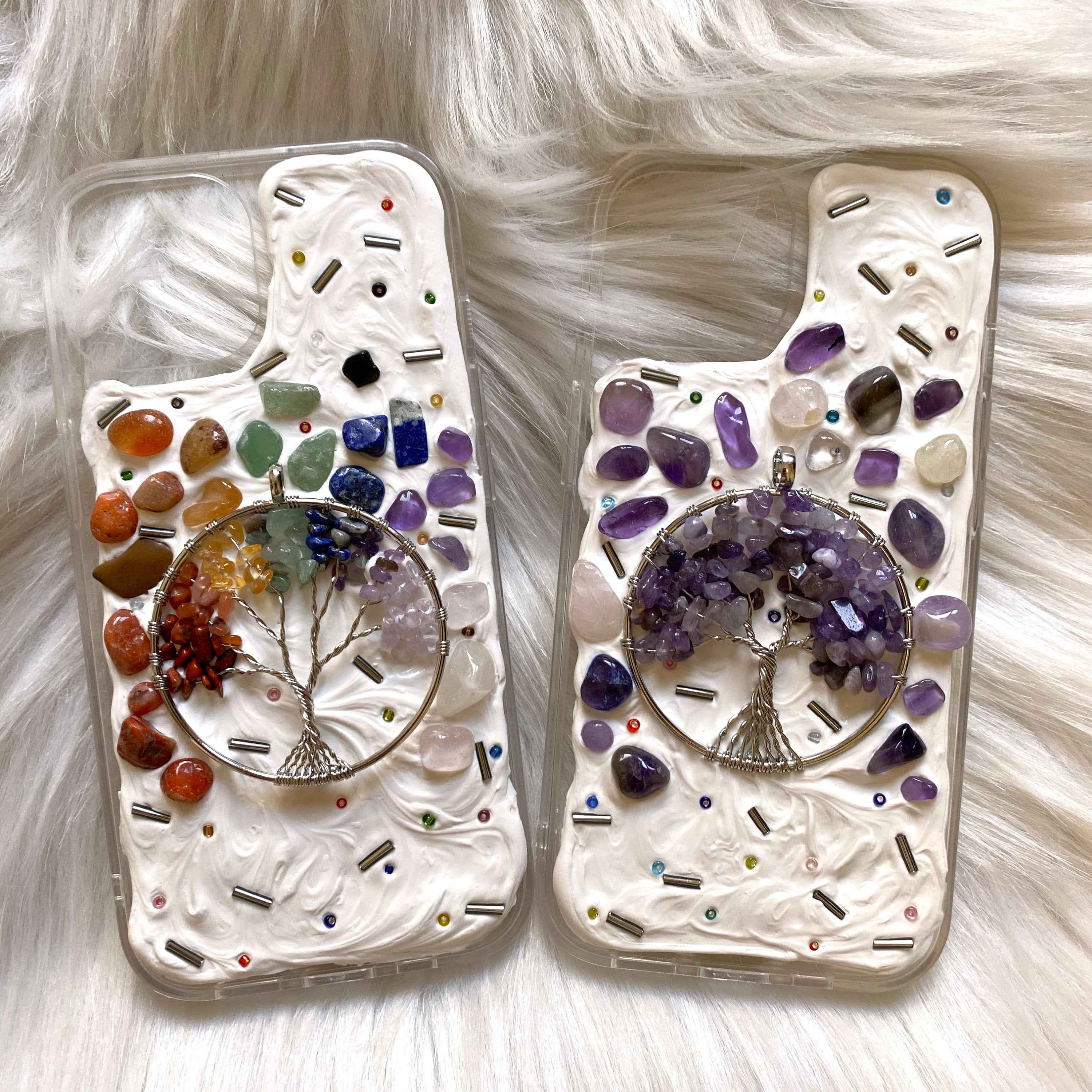 Custom Decoden Phone Case - Crystal Life Tree