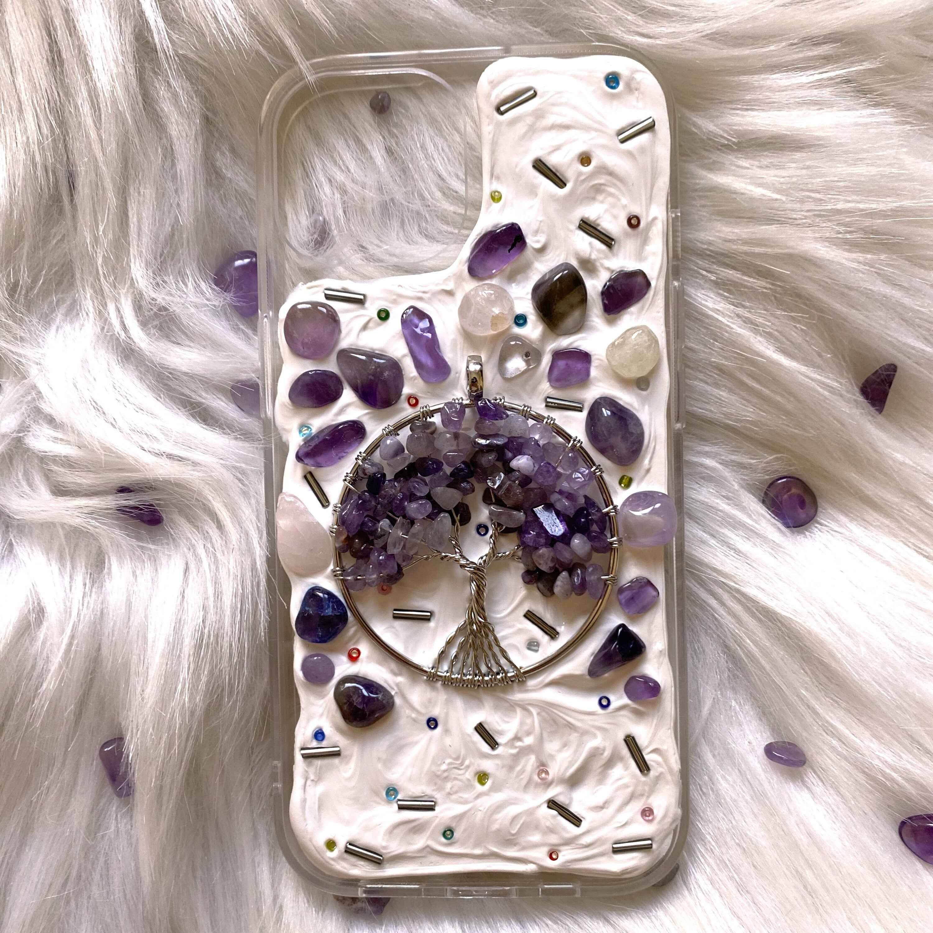 Custom Decoden Phone Case - Crystal Life Tree