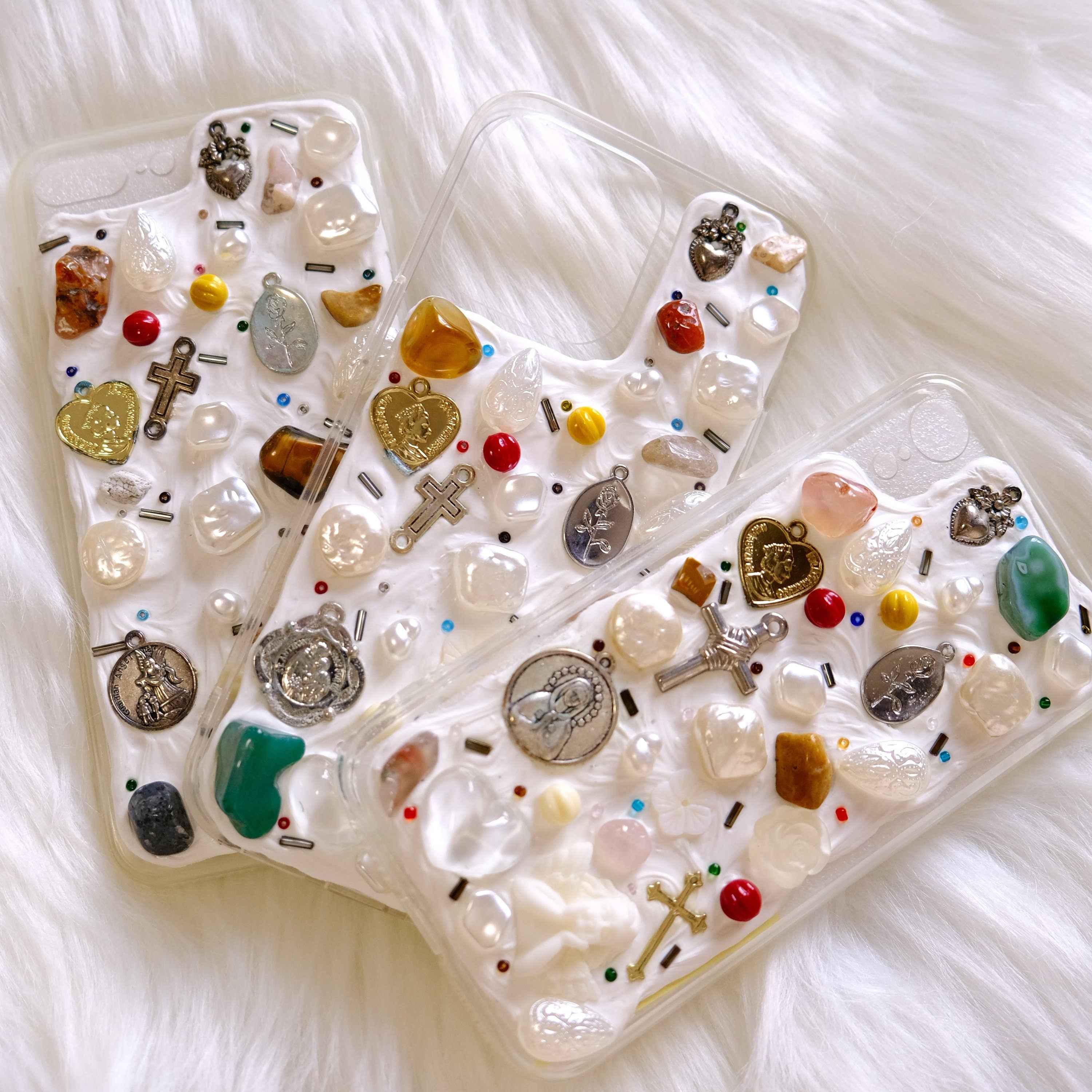 Custom Decoden Mosaic Phone Case