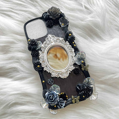Custom Decoden Phone Case Rose & Mirror