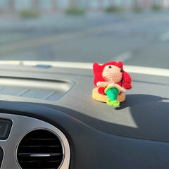 Croceht Car Dashboard Decor- Little Mermaid