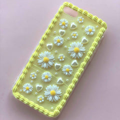 Decoden Phone Case Daisy Flower