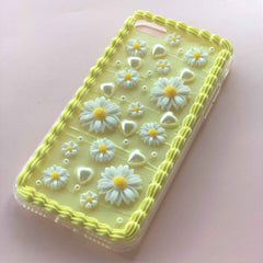 Decoden Phone Case Daisy Flower