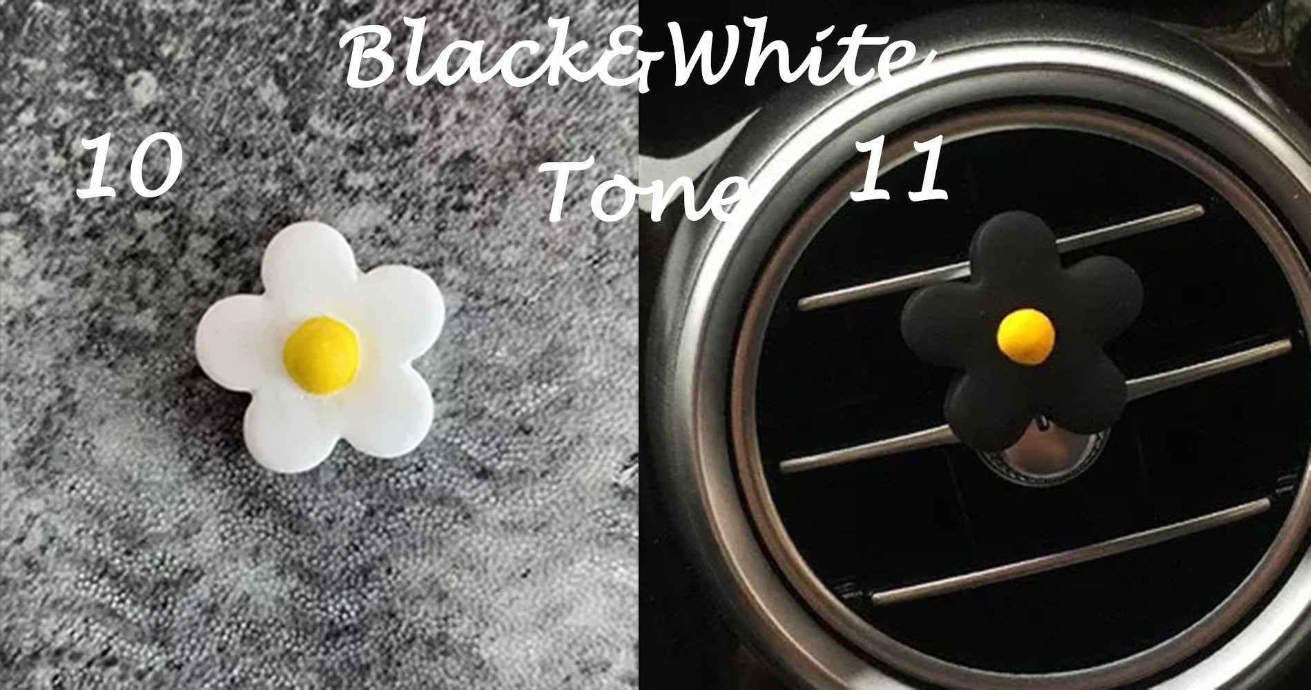 Little Flowers Car Vent Clips- Size Small