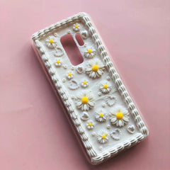 Decoden Phone Case Daisy Flower