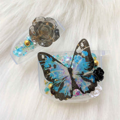 Decoden AirPods Case Butterfly & Rose