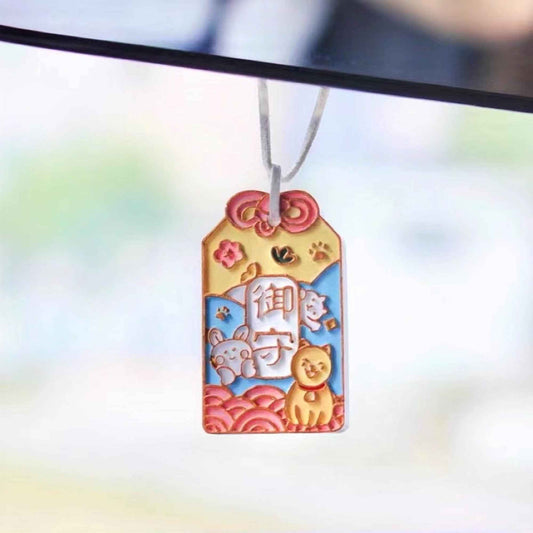 Car Mirror Hanging Accessories- Japanese Amulet Omamori