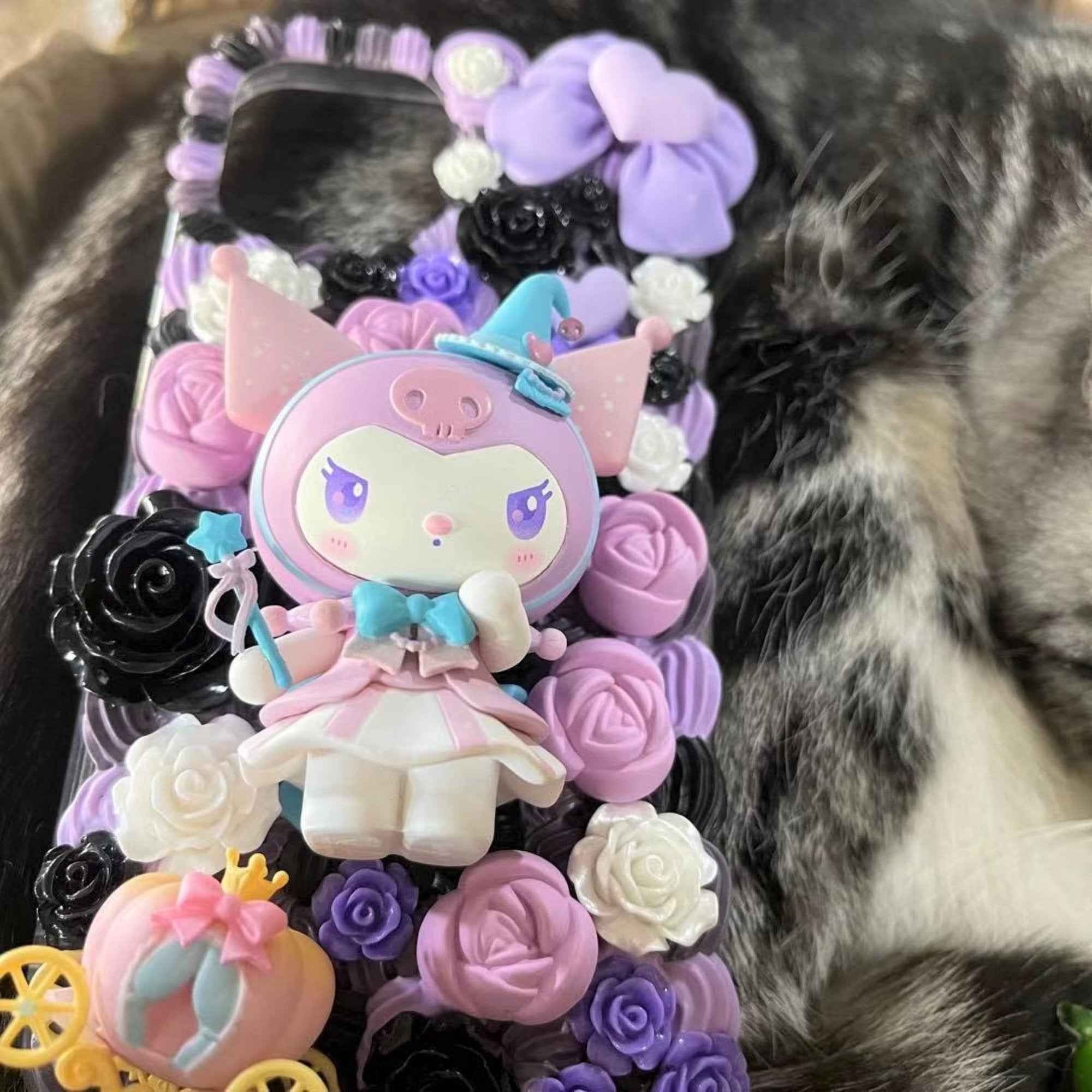 Custom Decoden Phone Case Kuromi