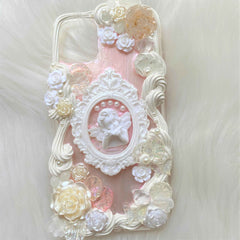 Decoden Phone Case Baroque Cherub