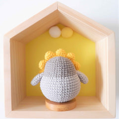 Car Dashboard Decor- Crochet Fat Penguin