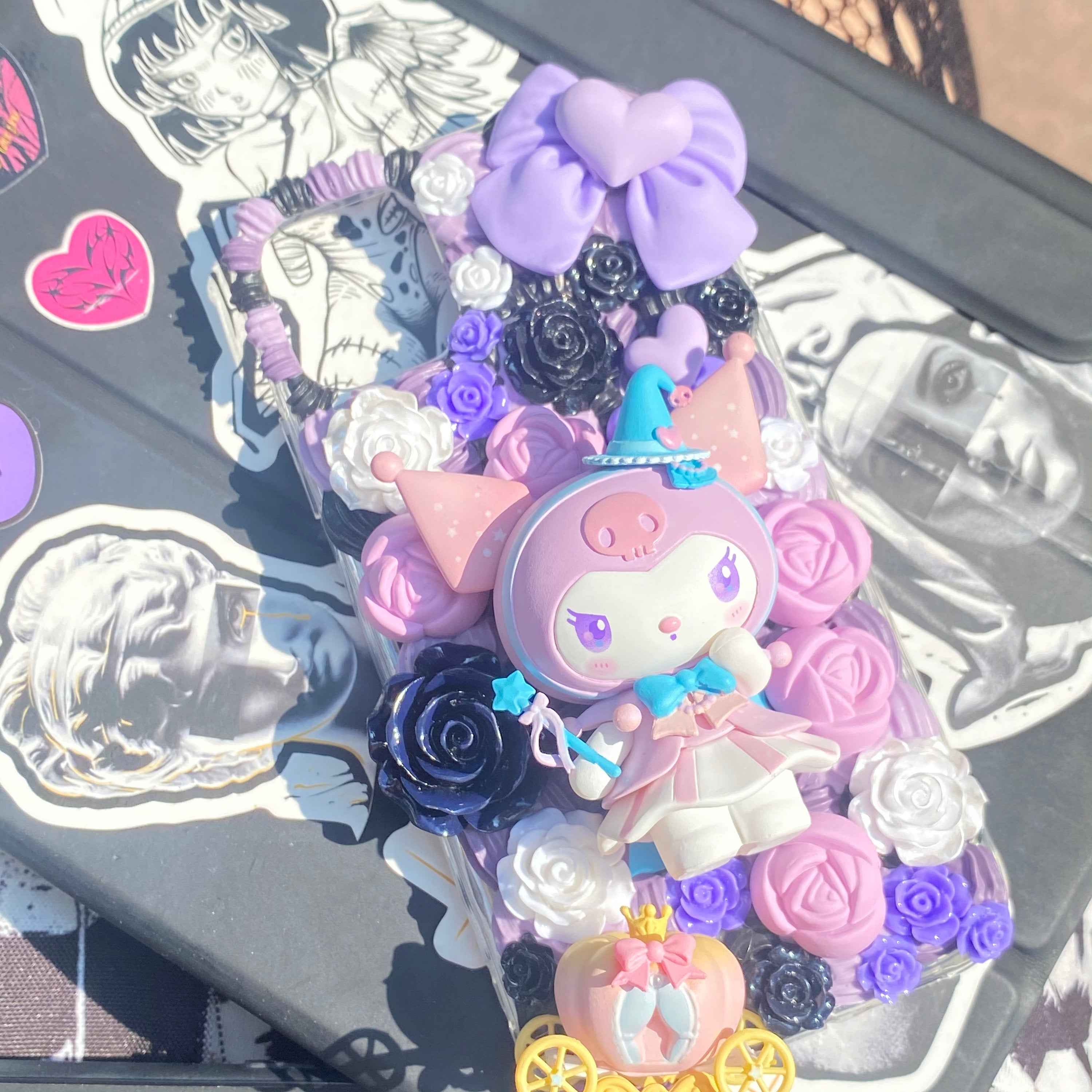 Custom Decoden Phone Case Kuromi