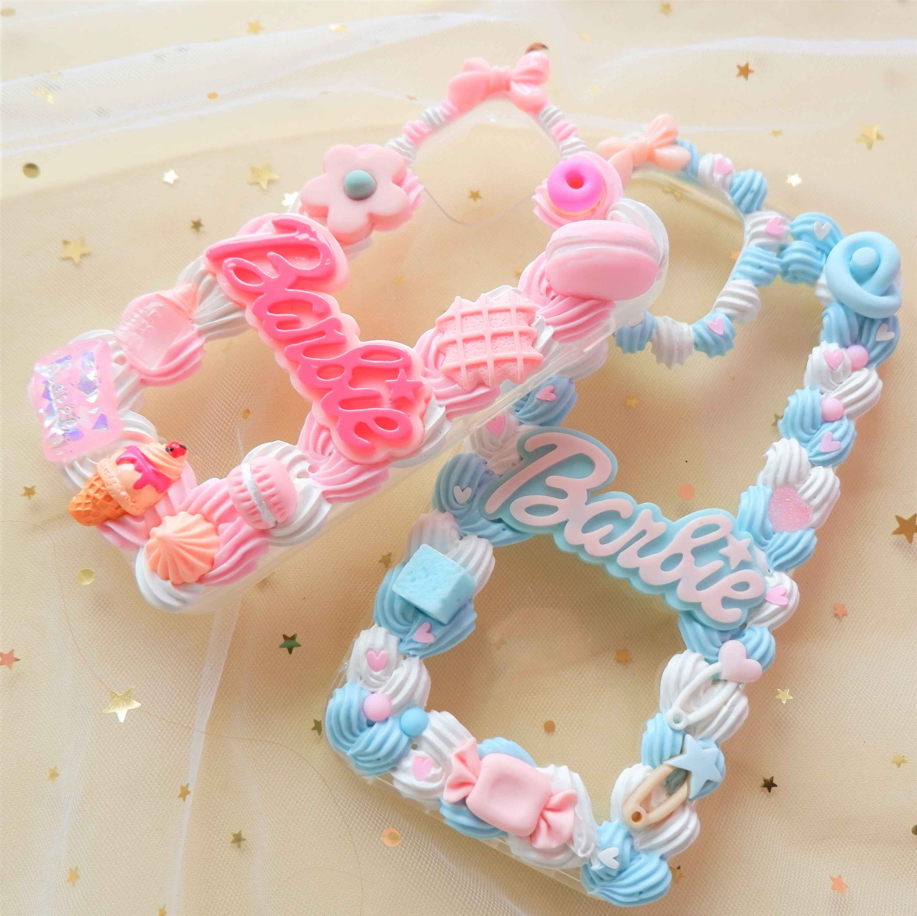 Decoden Phone Case Pastel Barbie