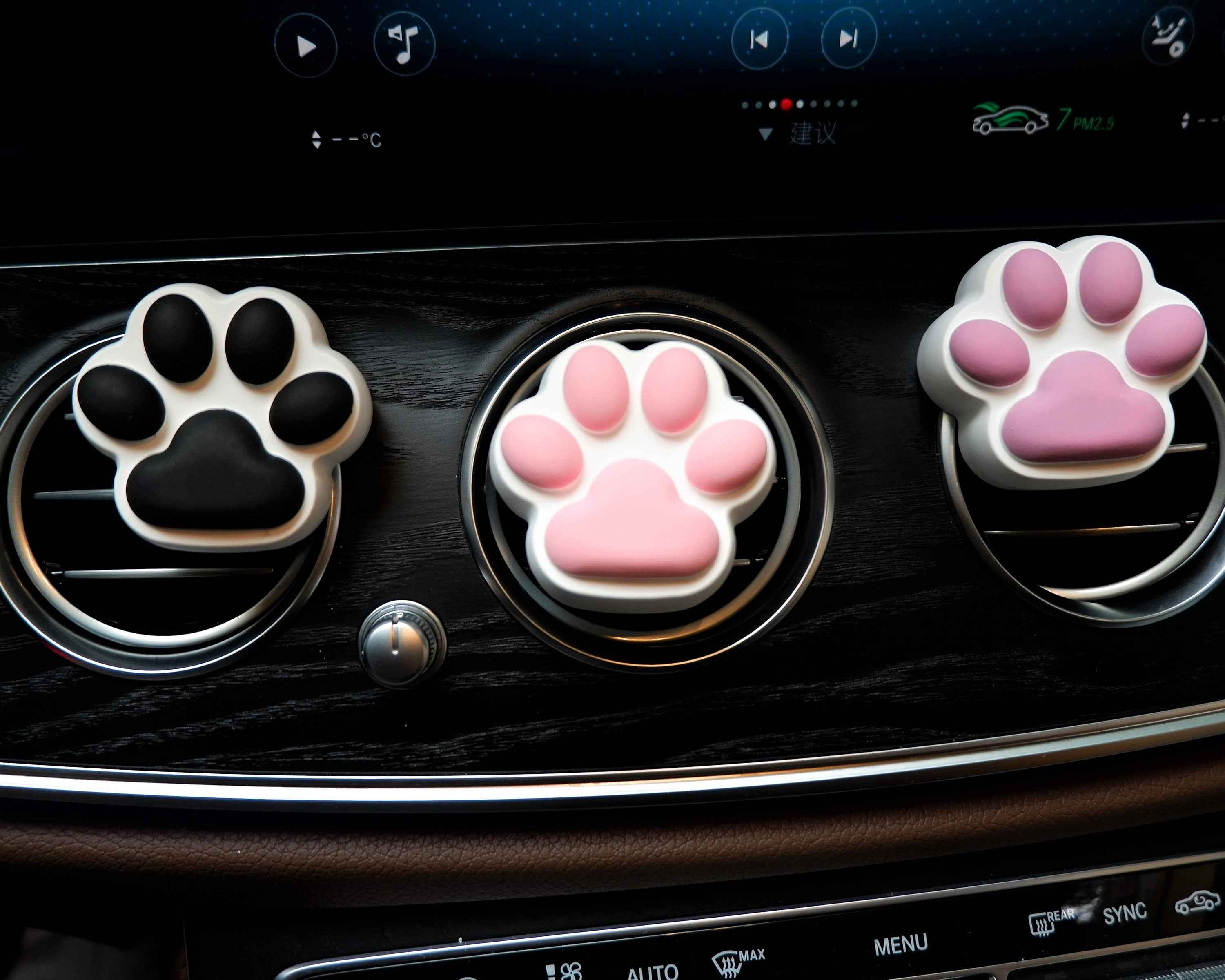 Cat Paw Car Vent Clips Air Freshener