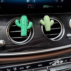 2Pcs Cactus Car Vent Clips Air Freshener