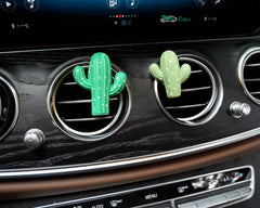 2Pcs Cactus Car Vent Clips Air Freshener