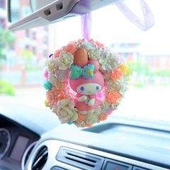 Decoden Cinnamoroll/My Melody Car Mirror Hanging Accessories