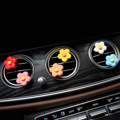 GFSISARTY Plaster Daisy Car Vent Clips Air Freshener - Size Middle