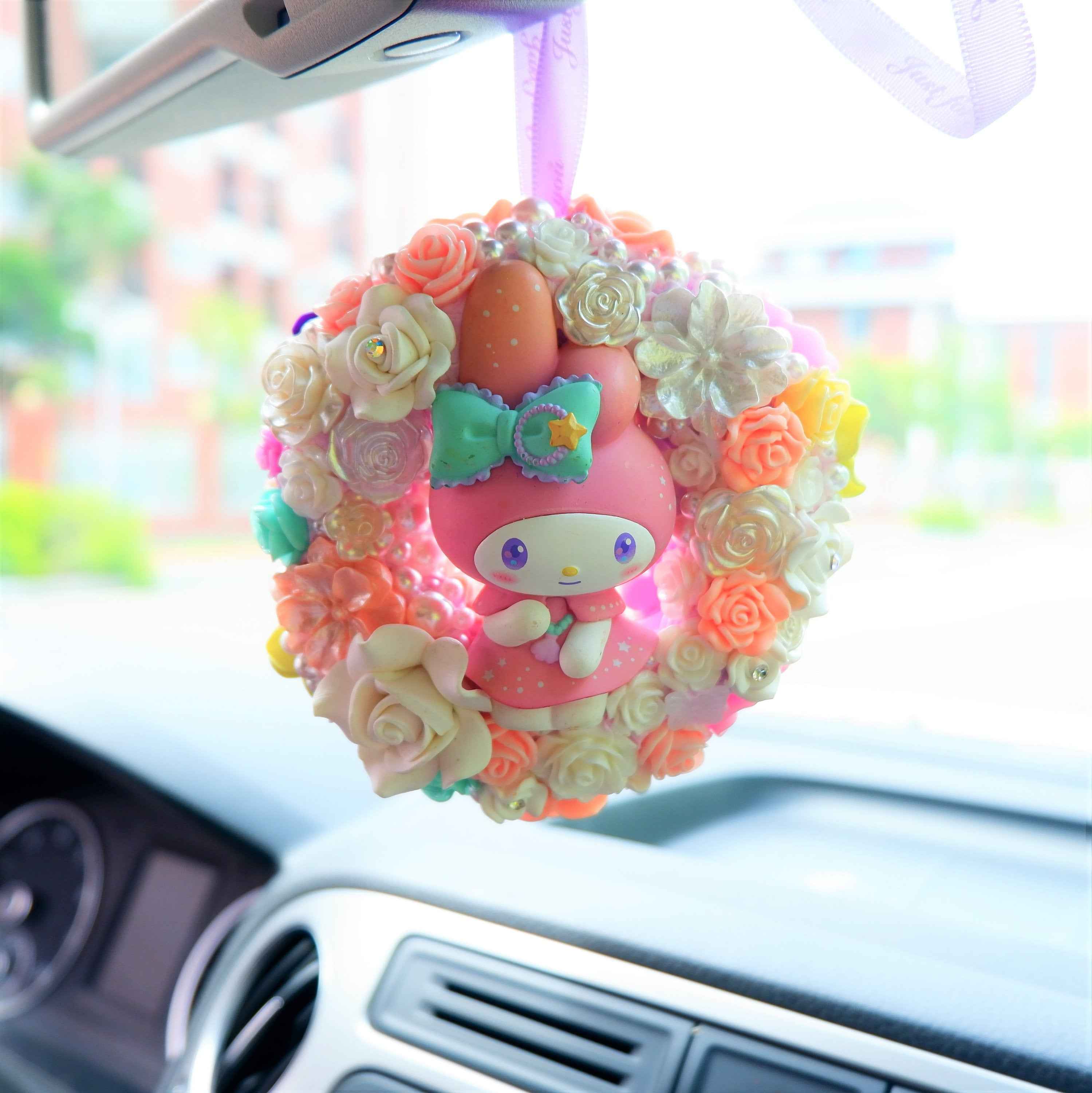 Decoden Cinnamoroll/My Melody Car Mirror Hanging Accessories