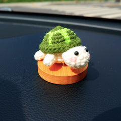Crochet Car Dashboard Decor- Mini Sea Turtle