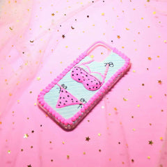 Custom Decoden Phone Case Pink Bikini