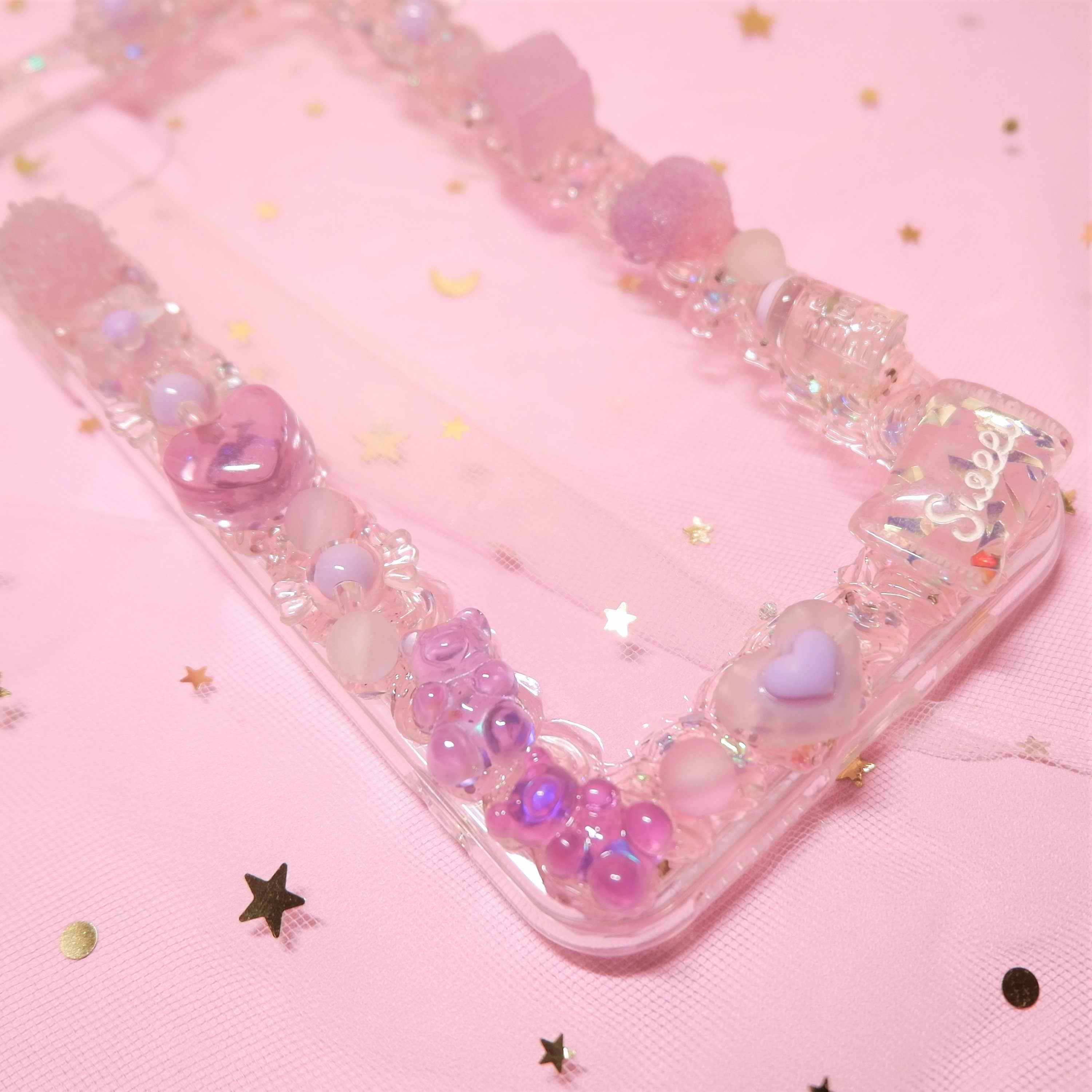 Custom Decoden Phone Case Gummy Bear/Sweets/Jelly