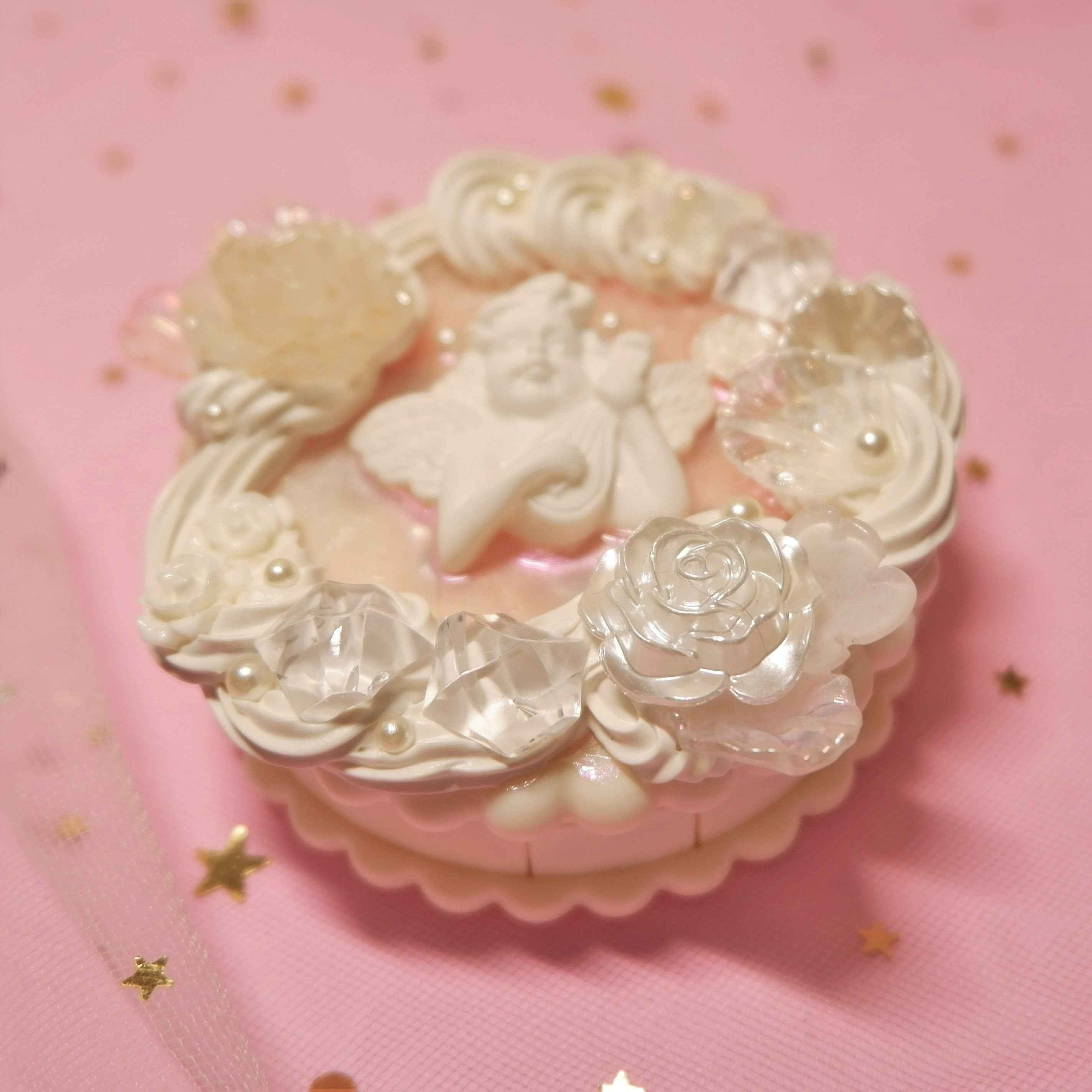 Decoden Contact Lenses Case Angel & Rose