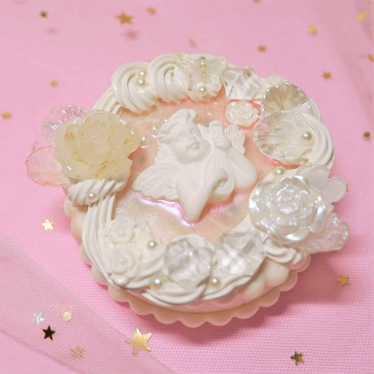 Decoden Contact Lenses Case Angel & Rose