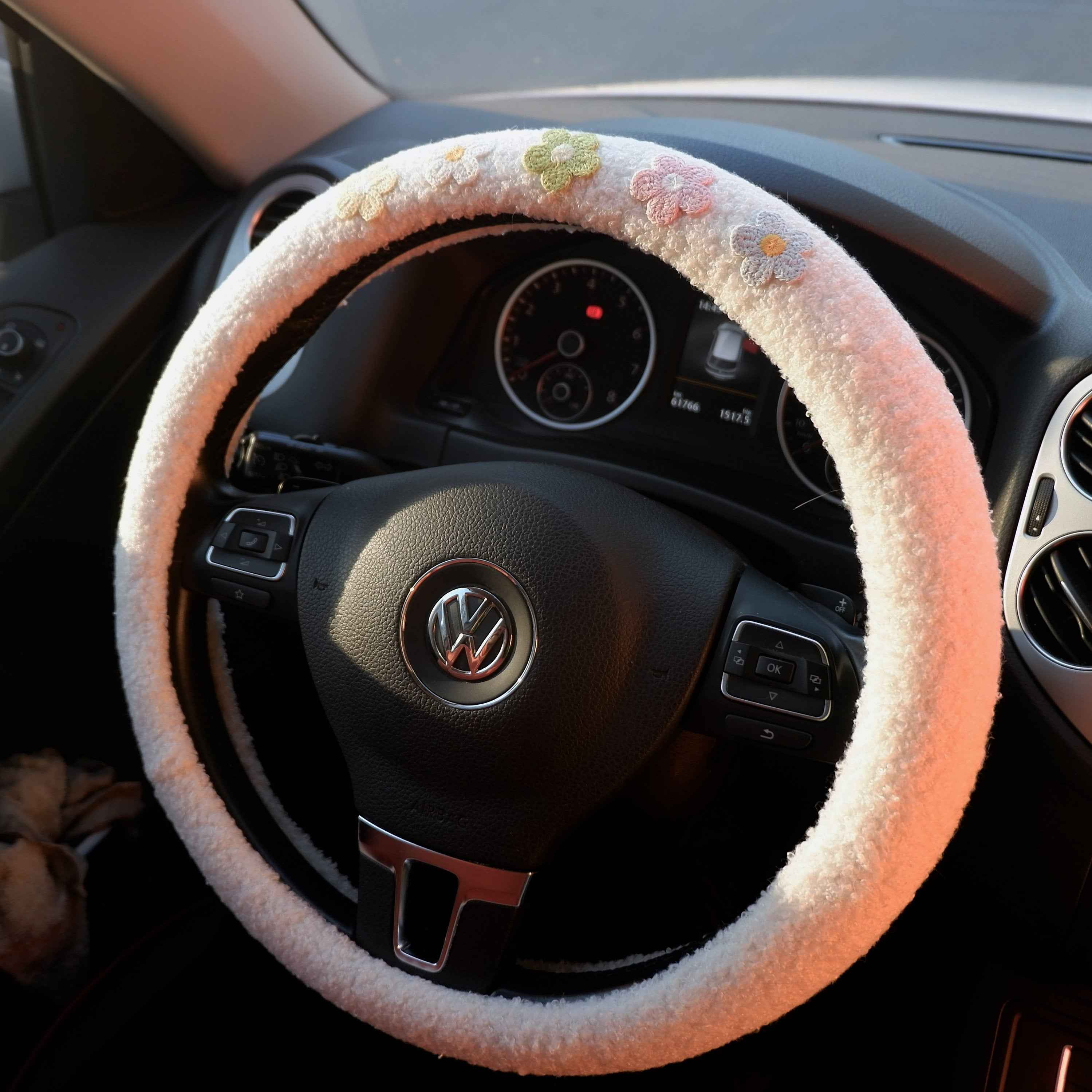 Steering Wheel Cover- Flower Patch