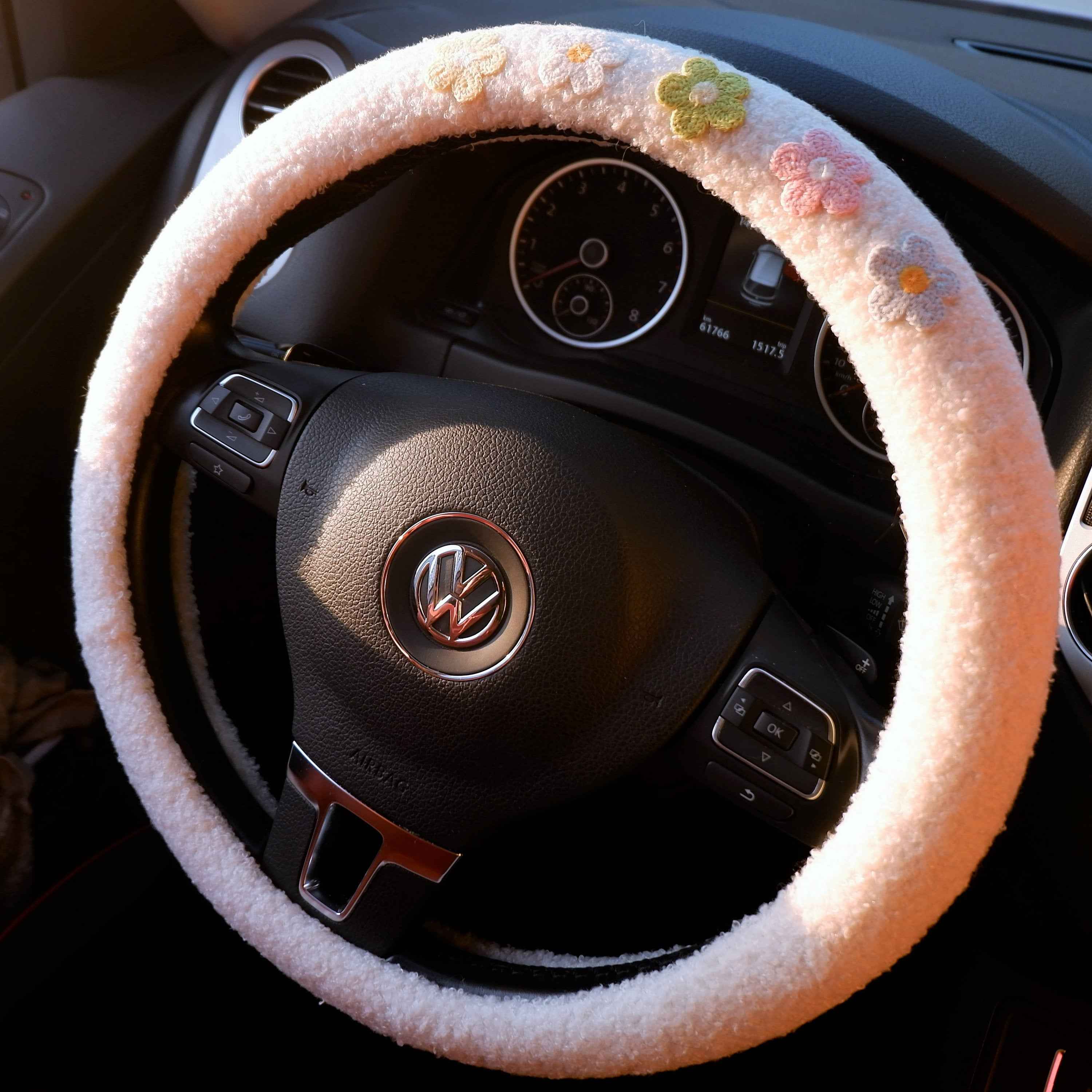 Steering Wheel Cover- Flower Patch