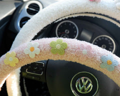 Steering Wheel Cover- Flower Patch