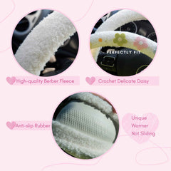 Steering Wheel Cover- Flower Patch