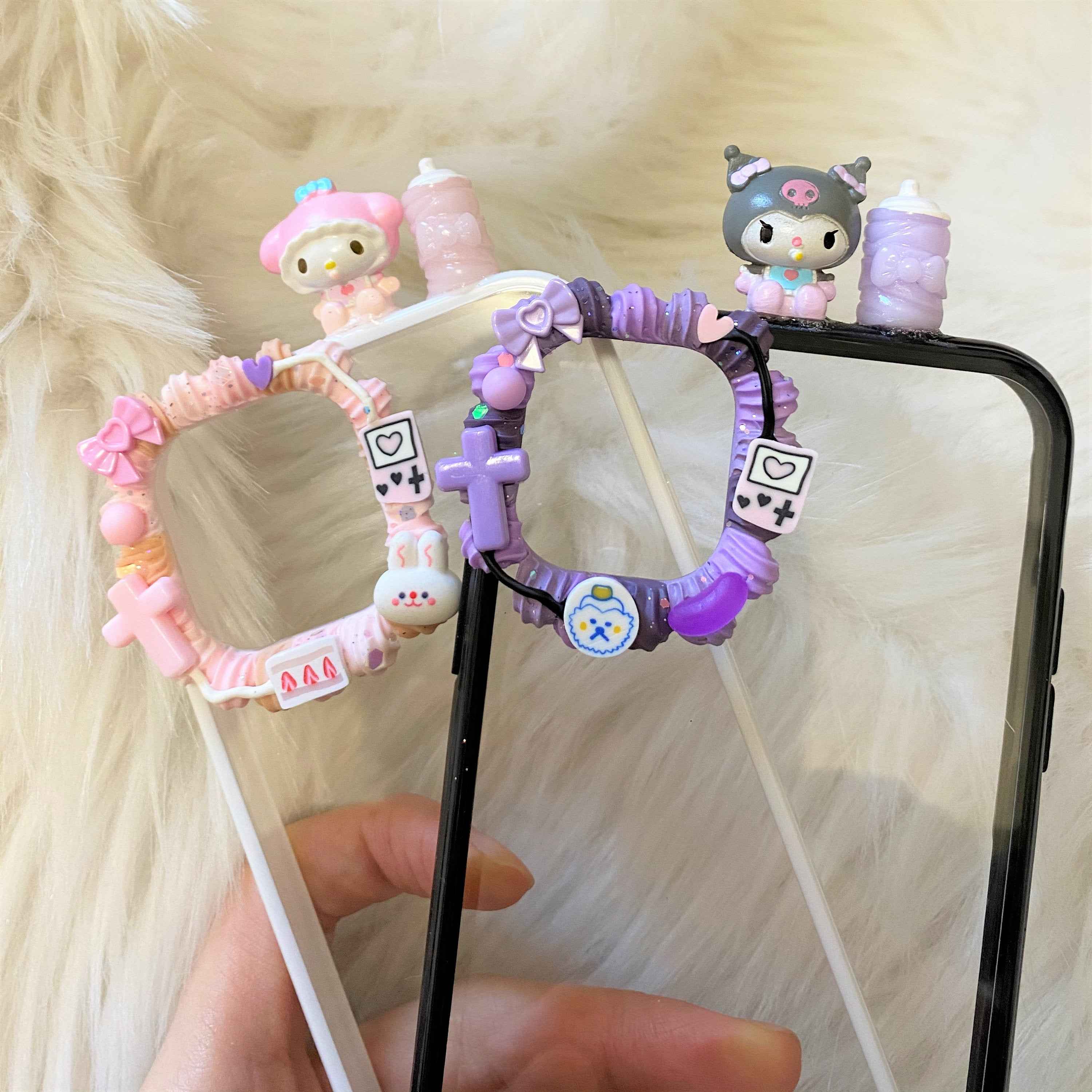 Anime Decoden Phone Case Kuromi My Melody