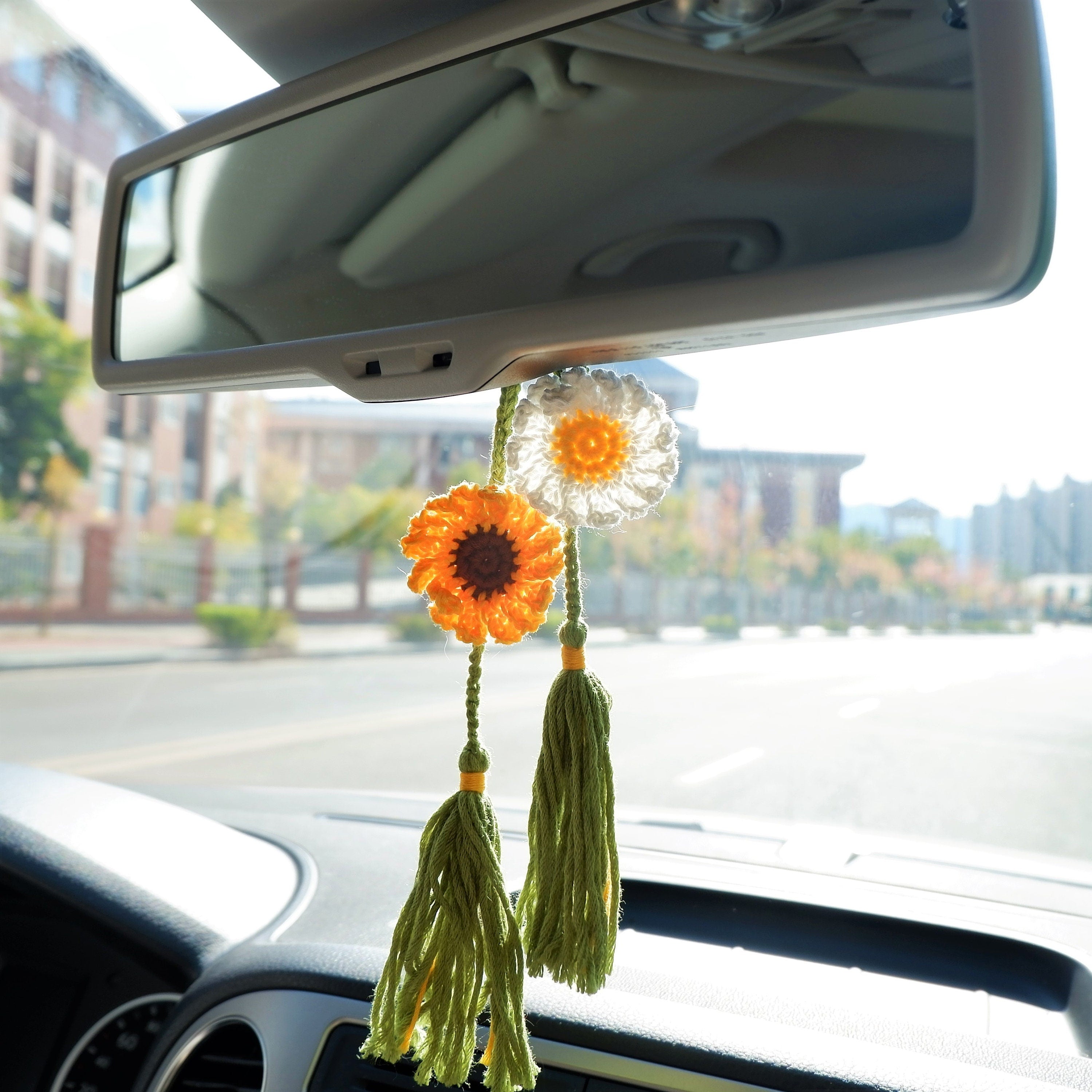 Akitai Elegant Cross and The Throughout Charm, Colors Sunlight Energy  Catcher Mirror Car and Mirror Diffuses Rearview Transforms Sun for Car並行輸入  通販
