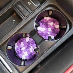 Set of 2 Car Cup Holder Coaster- Freesia