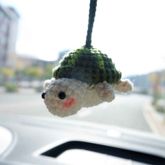 Car Mirror Accessory- Crochet Sea Turtle