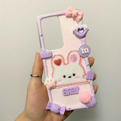 Decoden Phone Case Bunny & Bear
