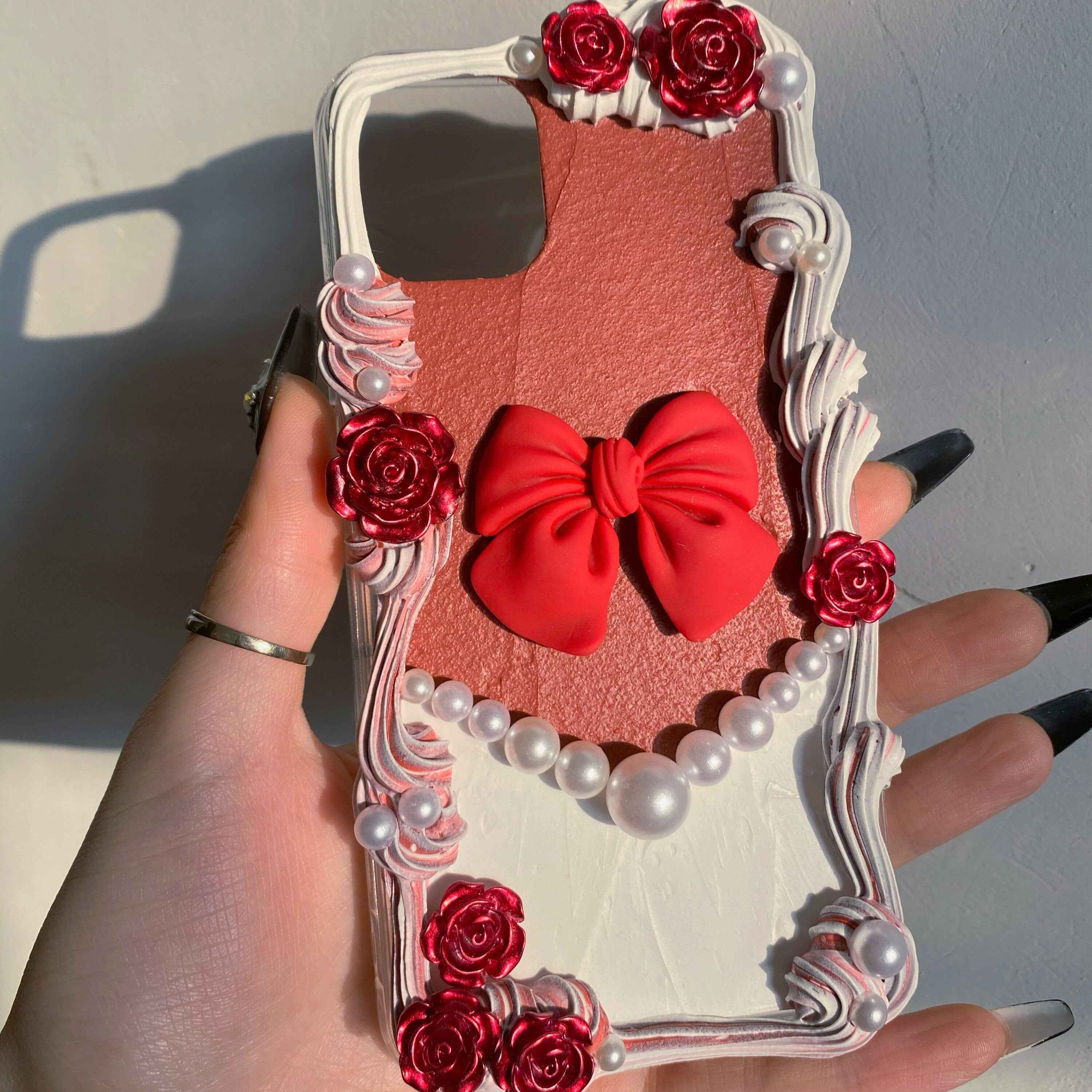 Decoden Phone Case Coquette Bow