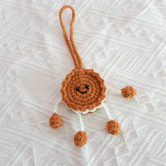 Crochet Car Hanging Accessory- Cookie Doll