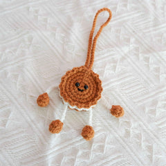 Crochet Car Hanging Accessory- Cookie Doll